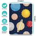 thumbnail image 3 of Dog Food Mat Nebula Cosmic Sci-fi Lovers Space Geek Star Moon Sun Rocket Absorbent Waterproof Non-Slip Pet Feeding Mat, 3 of 4