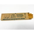 thumbnail image 3 of EnviroPanda Premium 9 inch Bamboo Straws with Coconut Cleaning Brush - 10, 3 of 6
