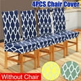 thumbnail image 1 of 4/6/12Pcs Chair Protector Cover Slipcover, Stretch Removable Washable Spandex Chair Cover for Dining Room Wedding Banquet Decoration, 1 of 10