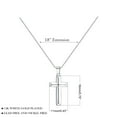thumbnail image 2 of TINGN Cross Necklace Gifts for Women Stainless Steel Cross Necklace Valentines Day Gifts for Her Mothers Day Christmas Religious Confirmation Gifts for Her, 2 of 7