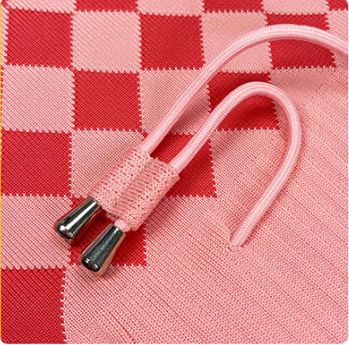 CAILDANL Knit Bucket Bag Women 2025 Trendy Spring Crochet Knitted Drawstring Shoulder Bags Crossbody Purse Geometric Pattern