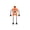 Orange, variant on Robot Multi-Function Fan, 3 Speeds USB Powered Fan, 36dB Low Noise ABS Shell Small Desktop Fan for Office Home Gift Advertising Present