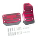 thumbnail image 4 of Juego de 2 cubiertas para pedales de freno de coche, almohadillas premium para pedales de coche, se reemplazan fácilmente. Rojo, 4 of 9