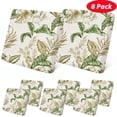 thumbnail image 2 of SHANNA 8 Pack Printed Patio Stretch Sofa Cushion Covers, Floral Pattern Outdoor Sofa Cushion Covers, Replacement Washable Couch Chair Cushion Covers Porch Patio Furniture Protector, 2 of 11