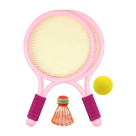 ETHZZLE Mini Badminton Racket Set with Anti-Skid Handle, Random Color, Lightweight Kids Sports Toy for Ages 3 and Up