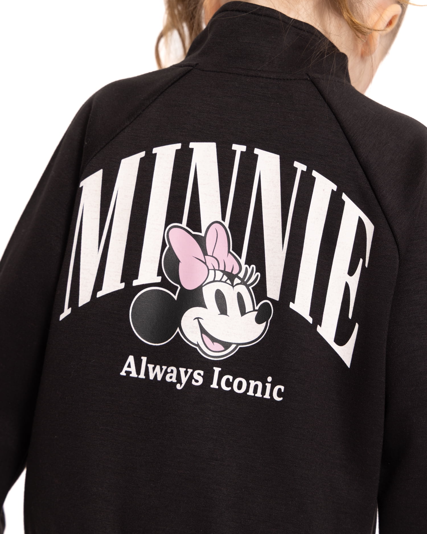 Minnie Mouse Toddler Girls Full Zip Tracksuit, Sizes 12M-5T