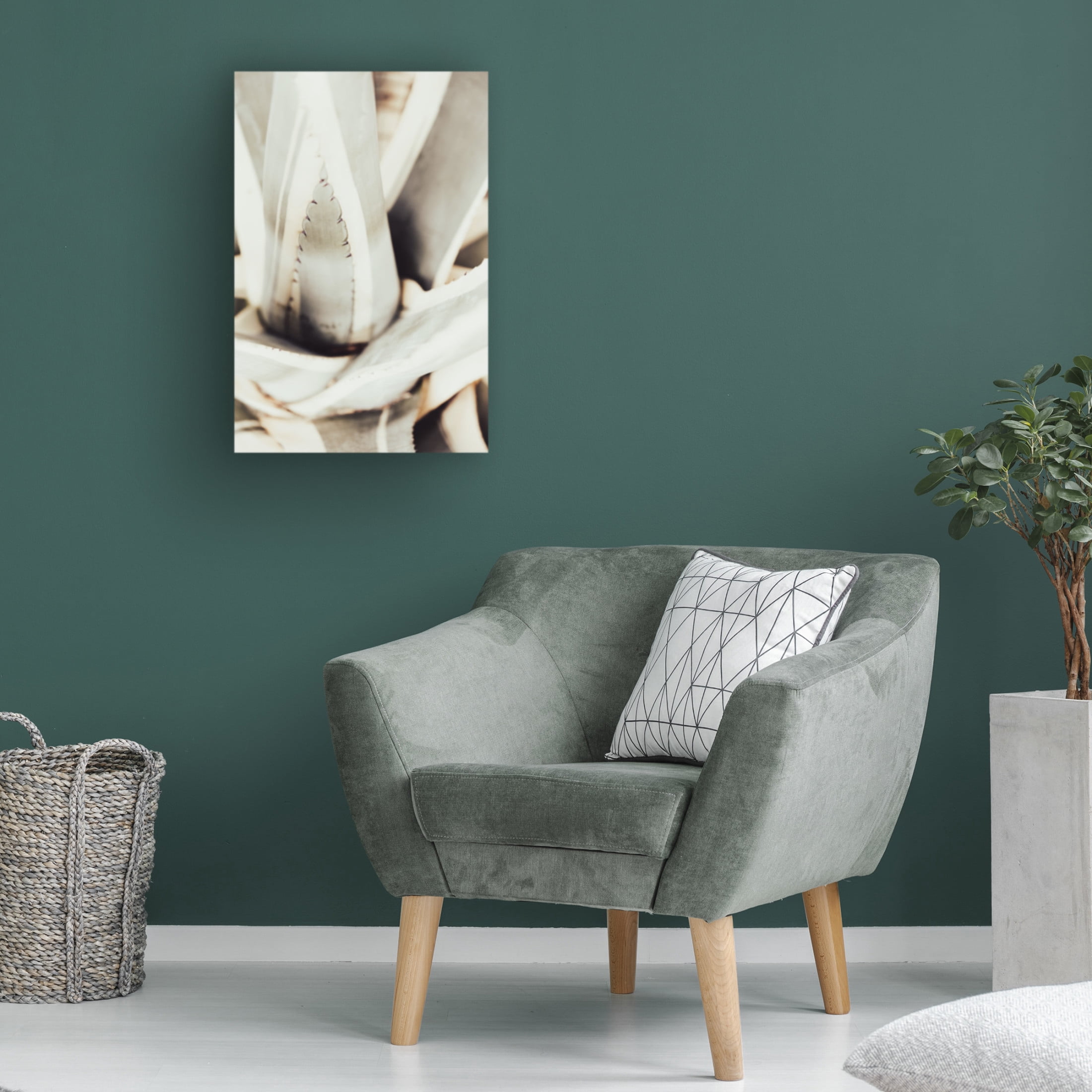 Trademark Fine Art Pictufy Studio Plant Close Up 1 Canvas Wall Art