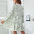 thumbnail image 3 of Vestido con cuello en V vestido de mujer suelto para diario para fiesta ANGGREK Otros, 3 of 6