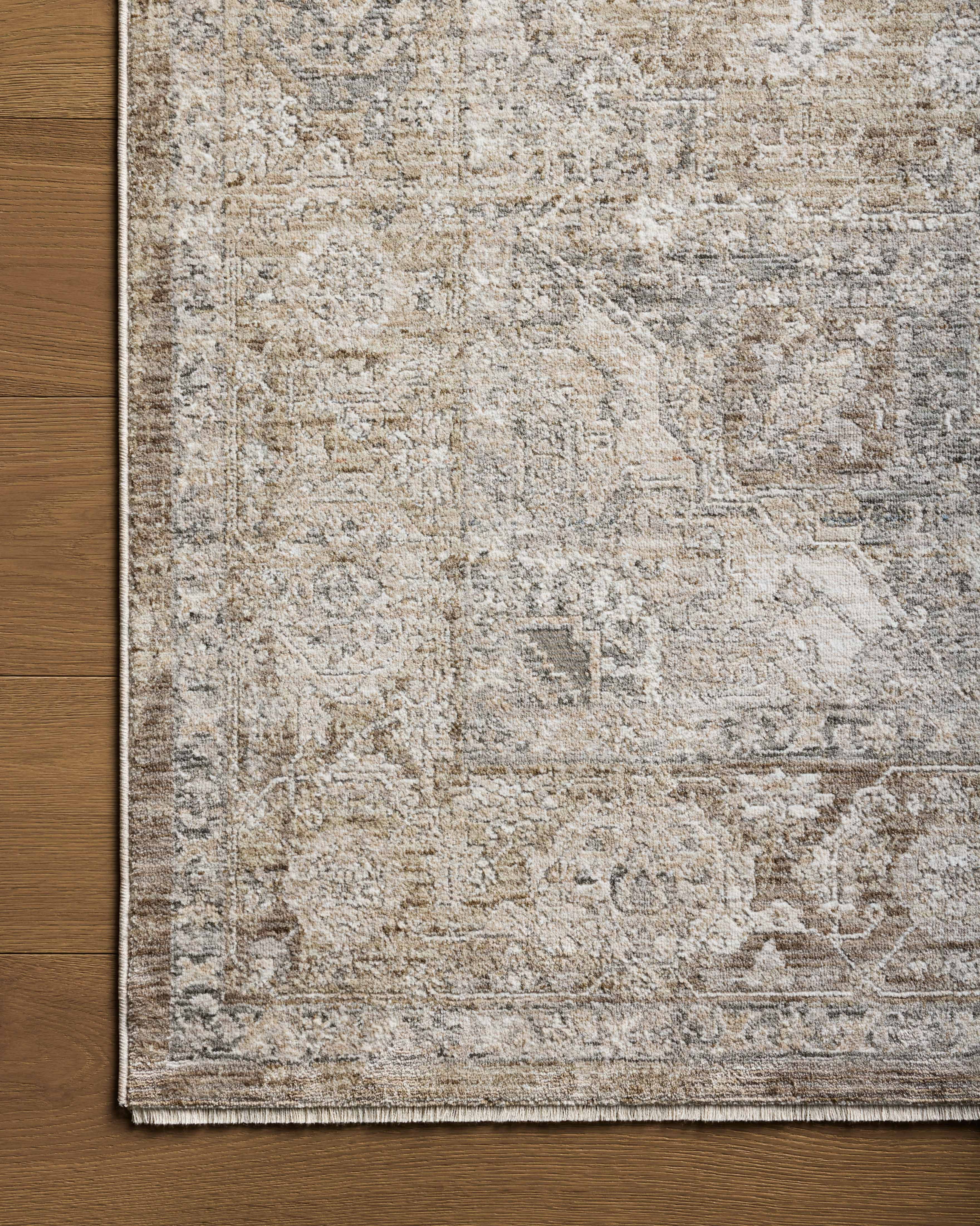 Loloi Tabitha Khaki / Slate 2'-7" x 8'-0" Runner Rug