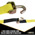 thumbnail image 4 of 2" x 10' OEM Replacement Wheel Strap with 2 Swivel J Hooks and 3 Adj, 4 of 7