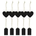 thumbnail image 1 of 100Pcs Display Board Wood Black for Home Office Halloween, 1 of 4