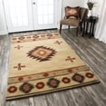 thumbnail image 6 of Alora Decor Ryder 5' x 8' Tribal Khaki/Brown/Burgundy/Sage Hand-Tufted Area Rug, 6 of 9