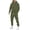 Army Green&1080, variant on CONFREE Mens Tracksuit 2 Peice Athletic Sweat Suit for Men Solid Y2K Hoodies Joggers Outfits Streetwear Fall Winter Track Suits Set