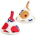 thumbnail image 4 of SOPOTUTU 2-Pack Triangle Cotton Pot Handle Covers, Kitchen Gloves, Decorative and Protective Caps, 4 of 8