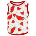 thumbnail image 3 of kladzum Dog Clothes Pet Dog Summer New Clothing Cute Thin Five-Color Fruit vests Casual Unisex Dog Shirt, 3 of 5