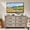 Grey, variant on Buildhom Farmhouse 5-Drawer Dresser, 32.6" Tall Modern Chest with Solid Wood Legs for Adult Bedroom, Walnut