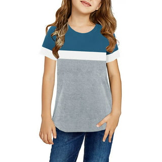 Wonder Nation Girls Short Sleeve Glitter Graphic T-Shirts, 2-Pack ...