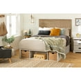 thumbnail image 6 of South Shore Avilla Bohemian Harmony Rattan Queen Size Headboard, 6 of 6