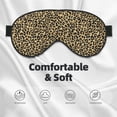 thumbnail image 3 of Naloa Leopard1 Print Sleep Mask for Sleeper, Light Blocking Sleeping Eye Mask for Women Men, Eye Shade with Adjustable Strap for Travel, Nap,Meditation, 3 of 7