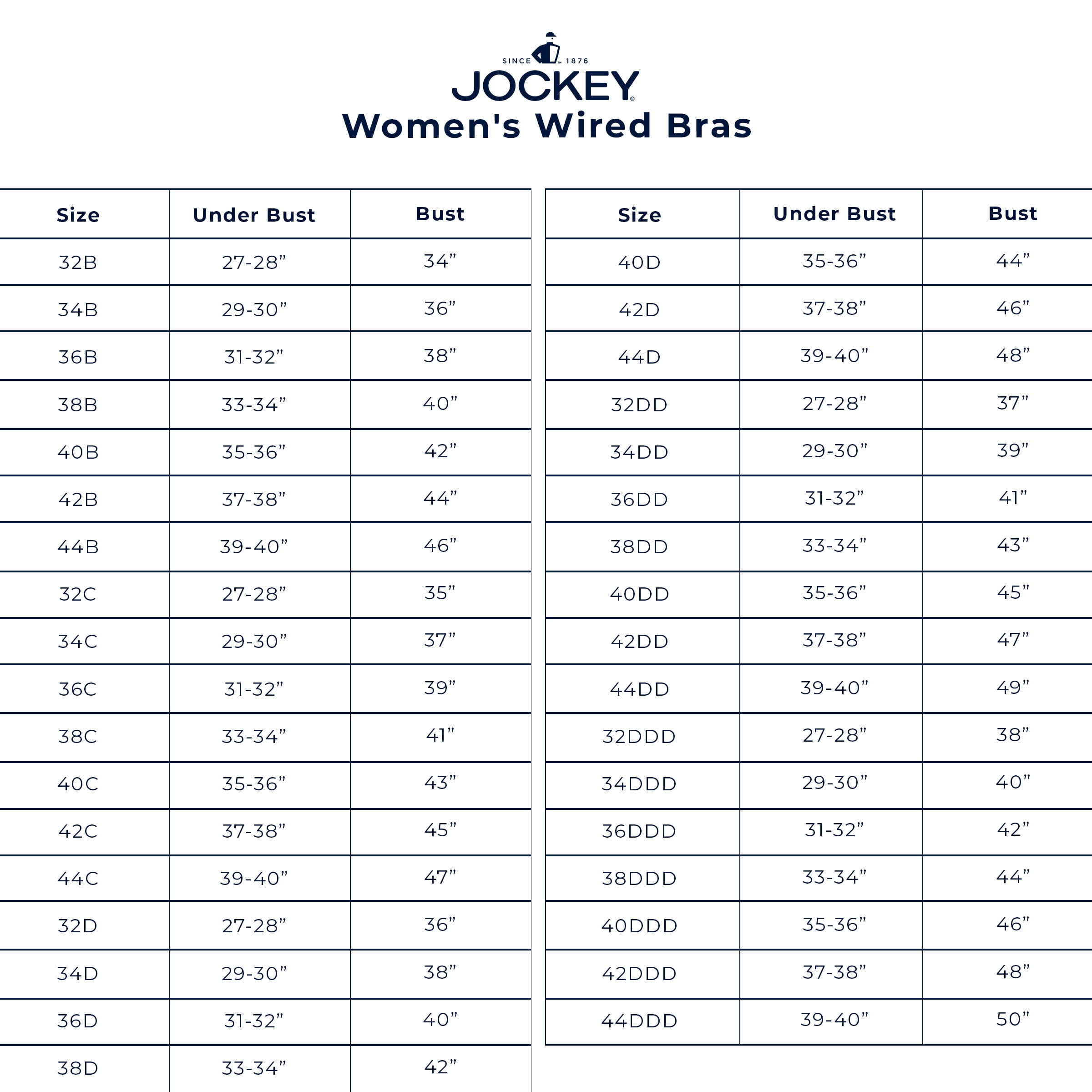 Jockey Women's Cushion Wire Full Coverage Bra