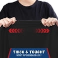 thumbnail image 5 of Clearly Elegant Black Plastic Tablecloth Roll with Cutter, 423 Sq.Ft (52"x1181") Extra Large Disposable Picnic Table Cover, Plastic Table Cloth Disposable for Parties, Events and Outdoor Gatherings, 5 of 9