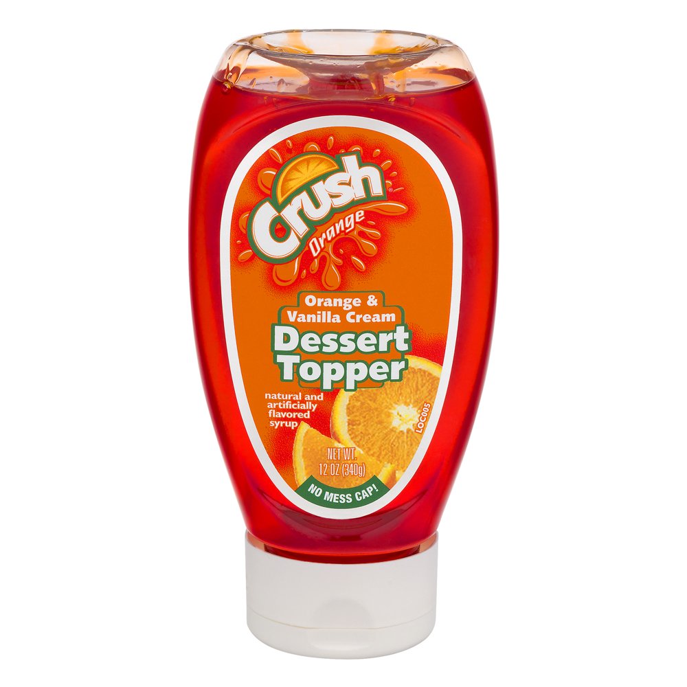 Crush Orange & Vanilla Cream Dessert Topper, 12 oz
