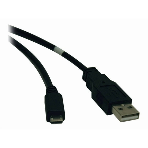 Tripp Lite U050-003 Black USB 2.0 A Male to Micro-USB B Male Device Cable
