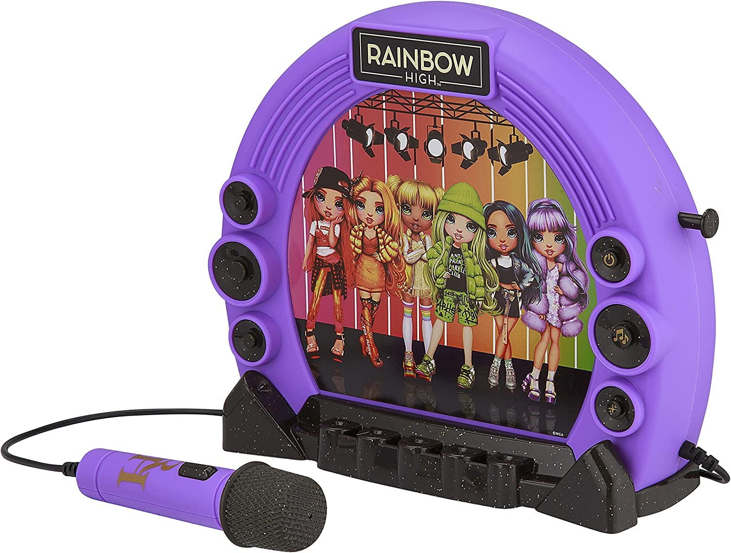 Sing Along Rainbow Bling Karaoke Bluetooth Microphone – Magic Box