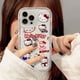 thumbnail image 5 of Funda de teléfono transparente con dibujos animados de Hello Kitty, carcasa de silicona a prueba de golpes para iPhone 15, 14, 13, 12, 11 Pro Max, XR, XS, X, 8, 7, 6, 6S Plus, SE 2020, 5 of 5