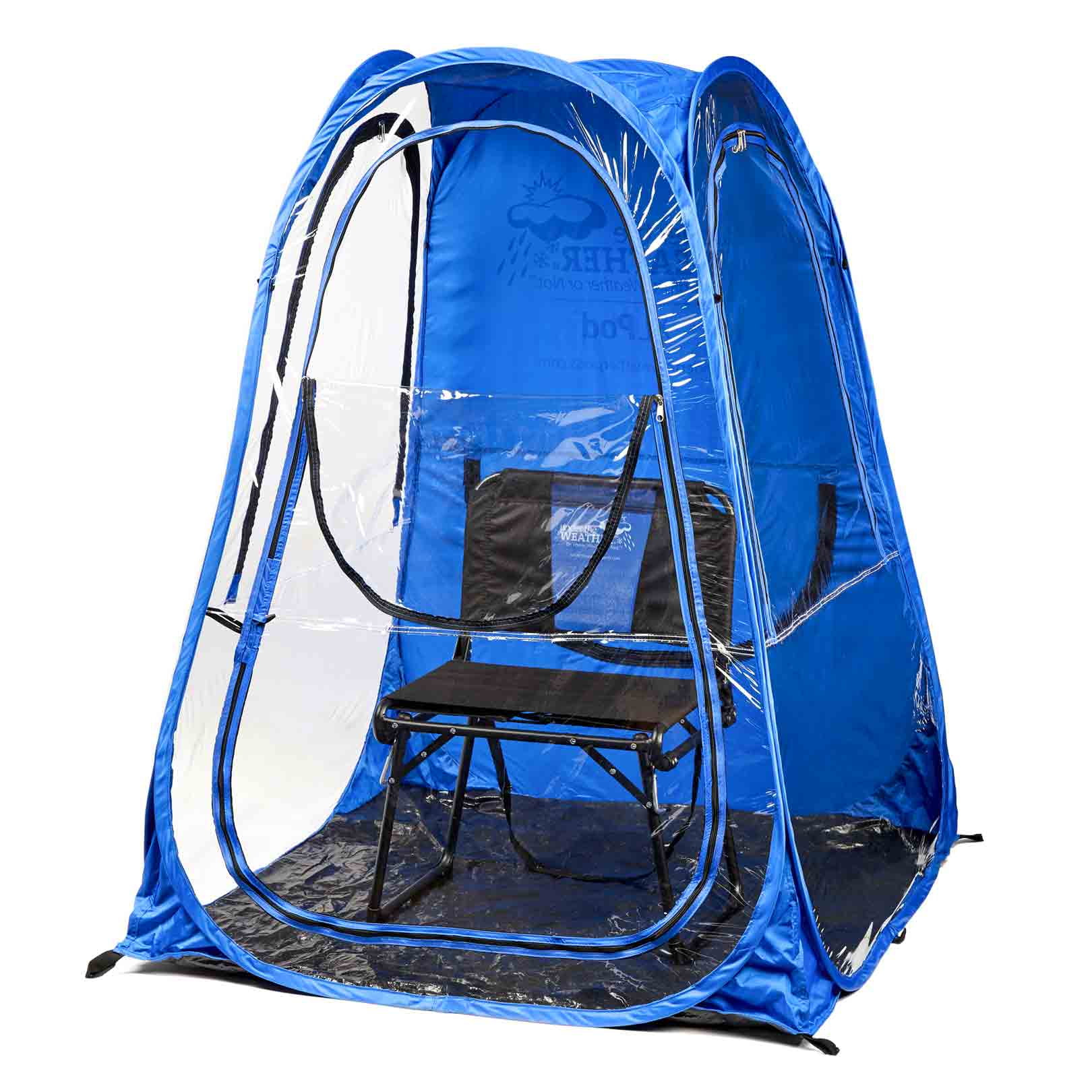 CoverU Sports Shelter – 2 Person Weather Tent Pod (BLUE 