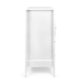 thumbnail image 5 of Cleary Contemporary Faux Wood 4 Drawer Dresser, White, 5 of 8