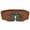 Brown, variant on ZHENHONG Sash Belt for Women Fashion Wide Elastic Decorative Carved Buckle Belt Vintage Stretch Waistband Women's Accessories Belt Black