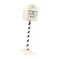 thumbnail image 4 of Elodie Metal Holiday Mailbox Accessory for Santa Mail, 47 Inches Tall for , , Stores, White, 4 of 8