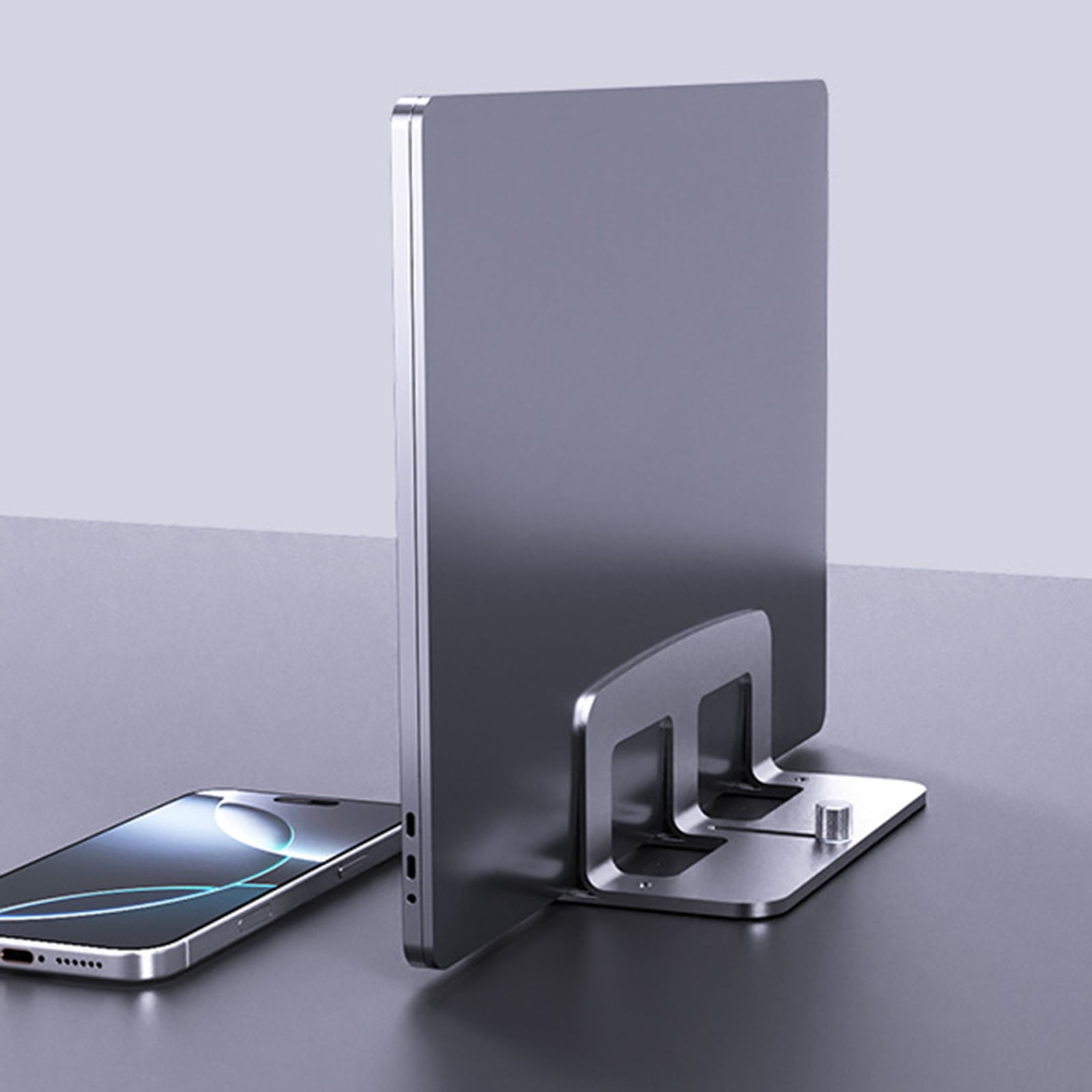 Vertical Laptop Stand Desk Laptop Holder Docking Station Stand for Tablets Phone Vertical Saving Dock