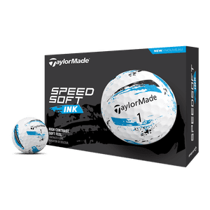 TaylorMade Speed Soft Golf Balls 12-Pack, Ink Blue