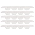 thumbnail image 1 of 20Pcs Useful Shirt Collar Sweat Absorption Stickers Invisible Stickers (White), 1 of 7