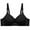 Black, variant on jsaierl Bras for Women Plus Size Lift T-shirt Bras Seamless Padded Bralettes Stretch Breathable Full Figure Bras