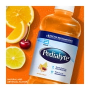 Pedialyte Electrolyte Drink, For Kids & Adults, Mixed Fruit, 1 Liter, Pack of 8