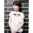 thumbnail image 2 of Amour Je'taime Paris T-Shirt Juniors -Image by Shutterstock,  x-Small, 2 of 4