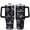 Black, variant on 40oz Tumbler for Hot & Cold Drinks - Stainless Steel, BPA-Free, Double Wall Insulated, Spill-Resistant Lid with Straw, Durable Design