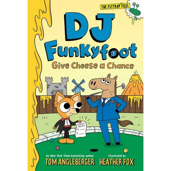 The Flytrap Files DJ Funkyfoot: Give Cheese a Chance (DJ Funkyfoot #2), (Paperback)