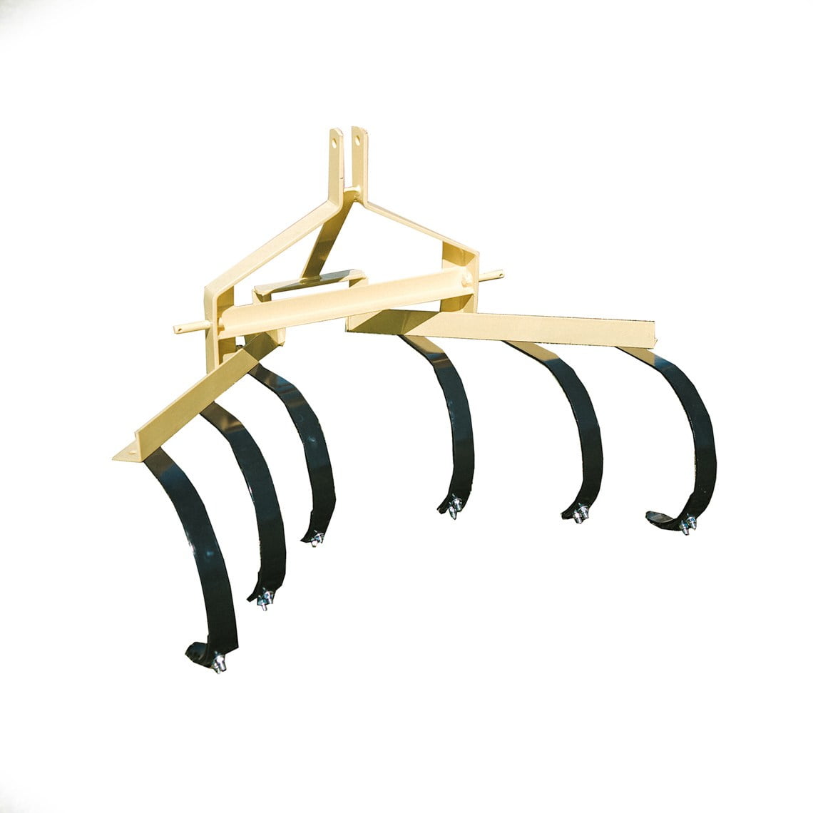 Titan Attachments 6 Shank Adjustable SpringLoaded Field Cultivator