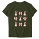 thumbnail image 4 of Tops de Cuello Redondo para las Mujeres Impreso Manga Corta Suéter Camiseta de Imitación Rack, Top Casual de Moda para el Hogar Diario Y el Trabajo, 4 of 4