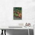 thumbnail image 2 of ARTCANVAS Dancers in Green and Yellow 1903 Canvas Art Print by Edgar Degas - Size: 18" x 12" (1.50" Deep), 2 of 9