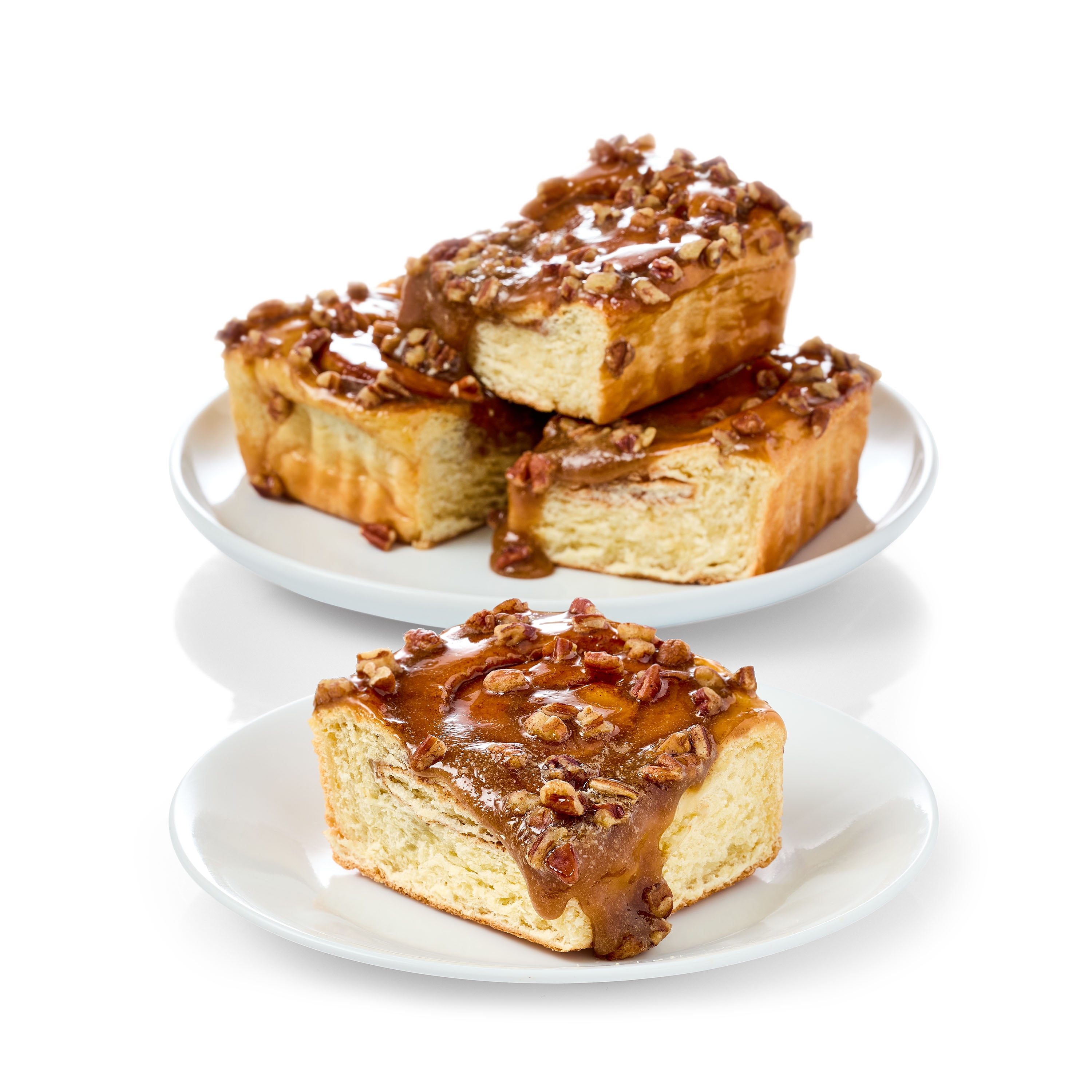 Marketside Pecan Sticky Bun, 18 oz Clamshell, 4 Rolls