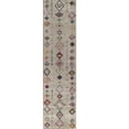 thumbnail image 6 of Soleil BR15B Native Grey Tribal Moroccan Light Gray Area Rug, 2'x8', 6 of 9