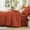 04-Burnt Orange, variant on ANGENIA King Comforter Sets with Sheet Oatmeal - 7 Pieces Bed in a Bag King Bohemian Cozy Fluffy Vintage Chevron Tufted All Season Bed Sets with Comforter, Sheets, Pillowcases & Shams