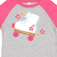 thumbnail image 4 of Inktastic Roller Skate Flowers Girls Toddler T-Shirt, 4 of 5