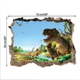 thumbnail image 5 of Etiqueta engomada creativa de la pared de los dinosaurios 3d, decoración de la pared de la etiqueta engomada de la pared TUNC Sencillez, 5 of 5
