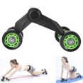 thumbnail image 4 of Ab Wheel Roller Ejercitador abdominal Fitness para gimnasio en casa, 4 of 8